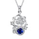 Elegantní Dámská náhrdelník Flower Crystal