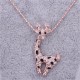 Dámský roztomilý náhrdelník Giraffe
